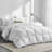 Heavyweight Down Comforter-Winter Warmth Feather Down Duvet Insert-850 Fill Power-Hotel Collection-74498044