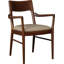 Walnut Grove Leather Arm Chair