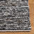 Jeanann Flat Weave Wool/Cotton Rug in White/Black-1003040007