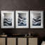 NAUTICAL Series CCxx - Impression encadrée sur mesure de qualité supérieure - 3 pièces-2017606003-2017606006