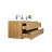Drason Double Bathroom Vanity with Acrylic Top-1219089384