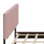 Lit plateforme tapissier Menlo-1017991396