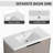 Wall Mounted Bathroom Vanity-1122417546