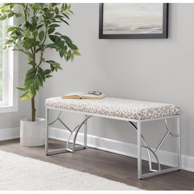 Zeveren Polyester Blend Upholstered Bench