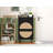 Rattan, Allen 2 Door 1 Drawer Cabinet, Shoe Rack