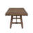 Surbit Extendable Solid Wood Trestle Dining Table