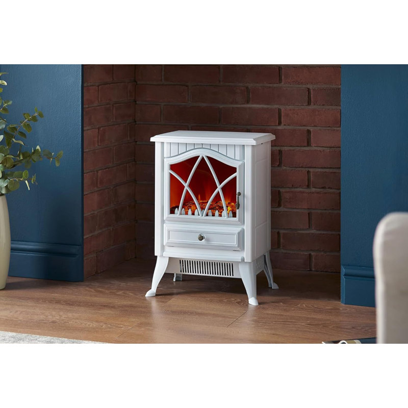 Hokku Designs 38cm W Electric Stove, White