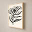 «Ink Flower I Cream» par Sara Zieve Miller - Impression sur toile