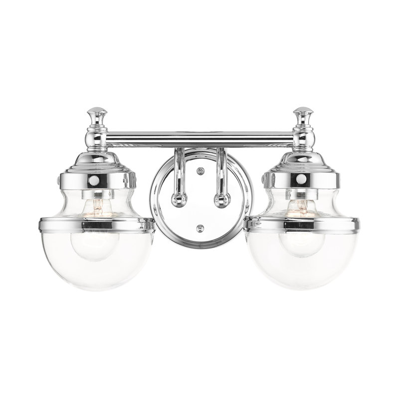 Liverman 2 - Light Dimmable Vanity Light, Polished Chrome
