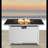 43" Metal Rectangular Fire Pit – Outdoor Patio Heating Table