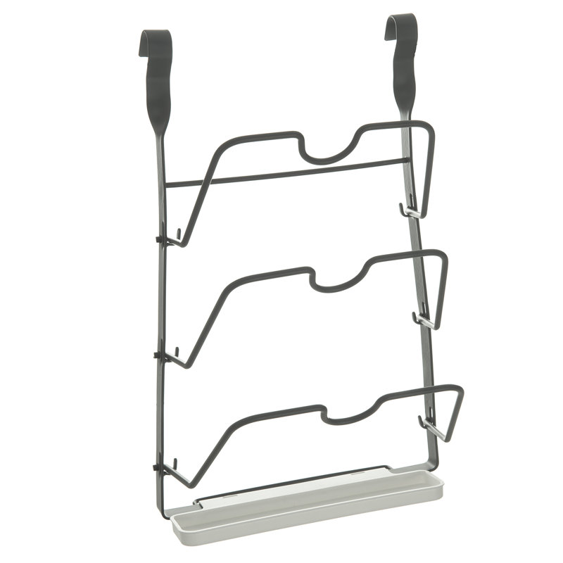 Woodside Plastic Cabinet Shelving Rack, Grey