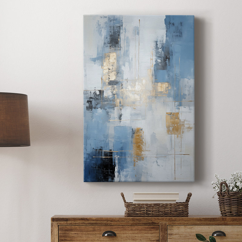 Série ABSTRACT Dxxxviii - galerie sur mesure, H 18 po x l 12 po