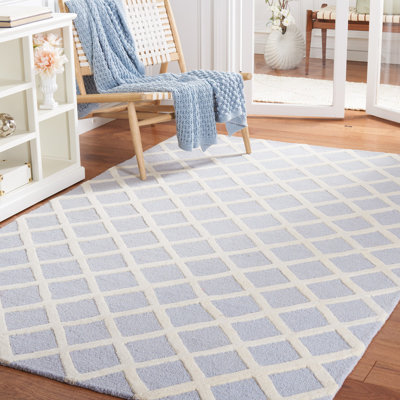 Sanyla Hand Tufted Wool Geometric Rug