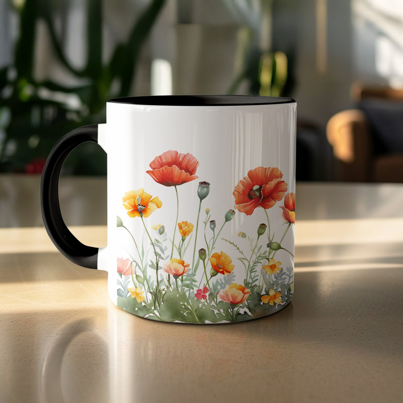 Ceramic Coffee Mug, Black