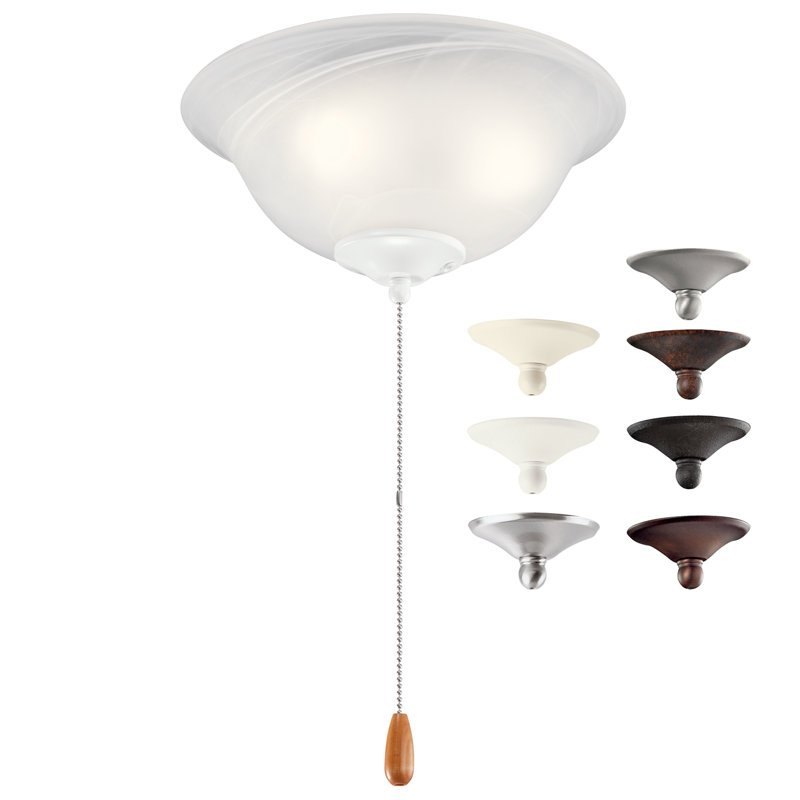Ventilateur de plafond à DEL 3 lumières