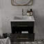 Meuble-lavabo mural brillant avec miroir-532883744-532883751-532883745