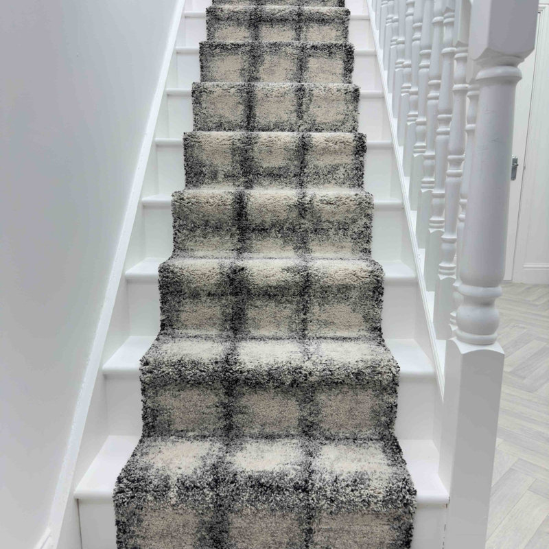 Runner Geometric Area Rug, Runner 66 x 480 cm
