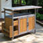 Chariot de cuisine pour l'extérieur 54,33 "Farmhouse