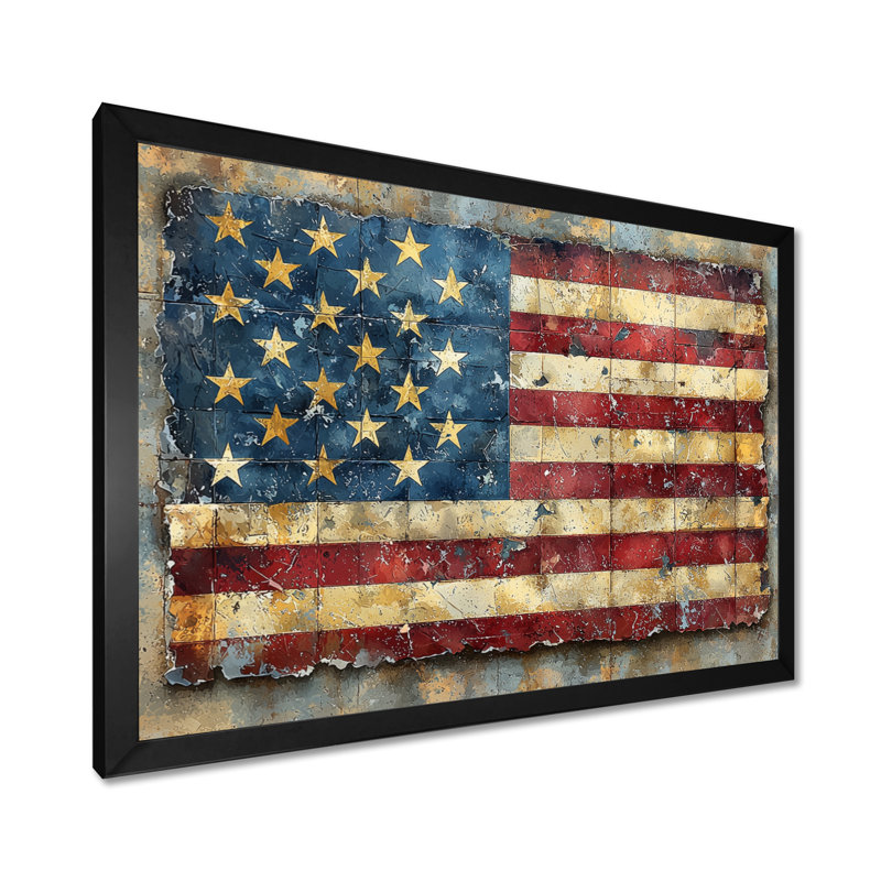 Kynslei - États-Unis, art mural large, Reproduction d'une seule photo avec cadre, Noir, H 12 po x l 20 po