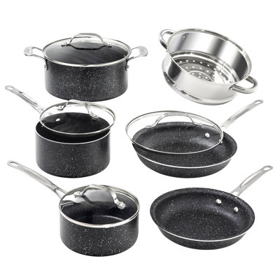 Granitestone 10 Piece Aluminum Non Stick Cookware Set