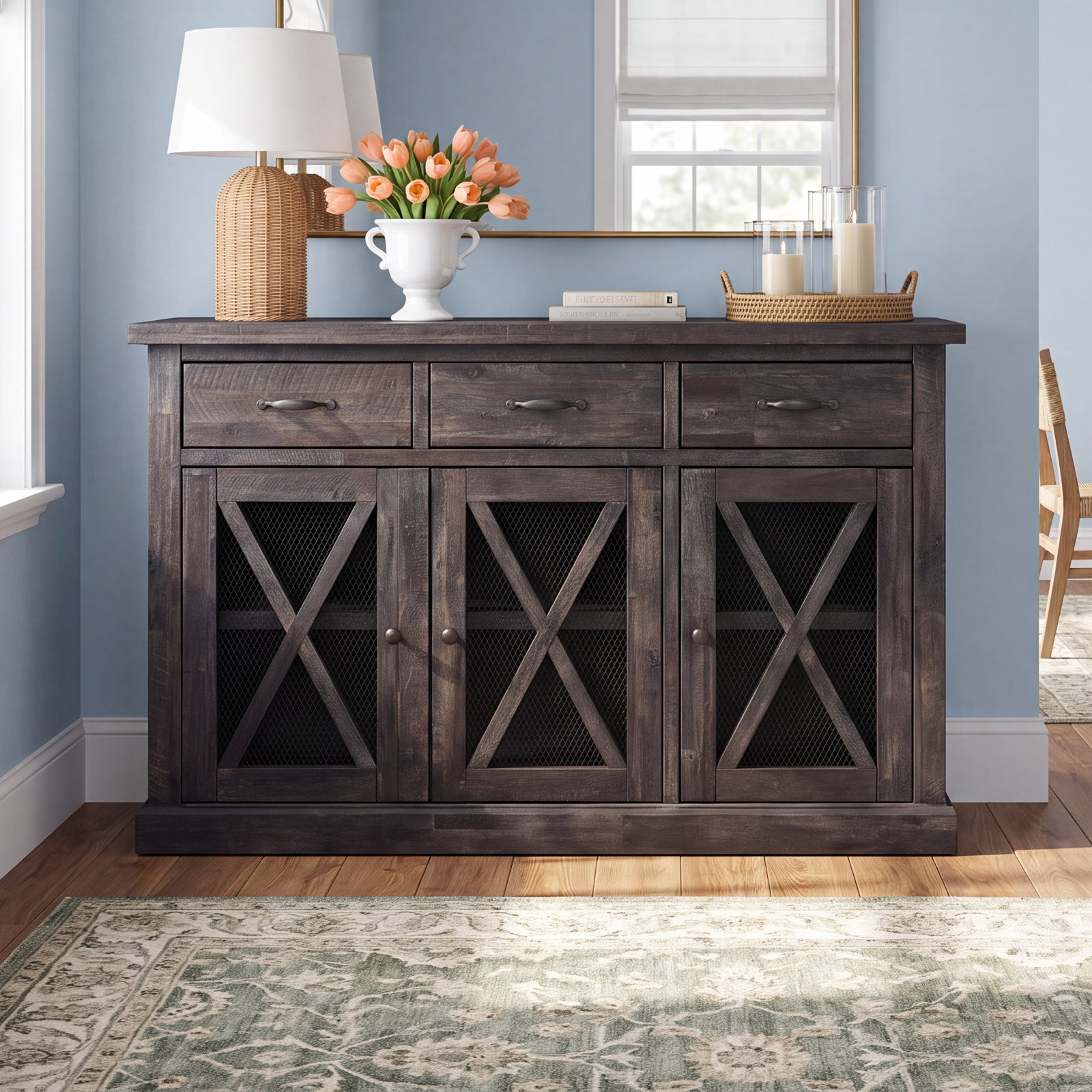 Bianca Acacia Sideboard, Salvaged Gray