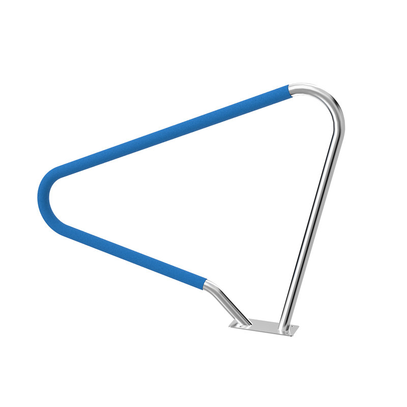 Rampe pour piscine en acier inoxydable 304, capacité d'appui de 250 lb avec poignée ergonomique, 55in H x 32in W