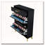 Armoire de rangement pour chaussures pour le vestibule, range-chaussures autoportant avec 2 tiroirs rabattables, range-chaussures dissimulé pour porte d'entrée-800474608