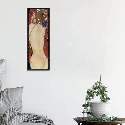 Sea Serpents, Detail V by Gustav Klimt - Wrapped Canvas Panoramic Graphic Art