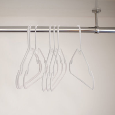 Fadra Plastic Standard Hanger for Dress/Shirt/Sweater
