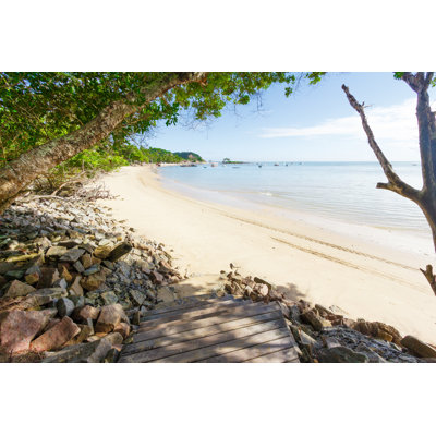 Sao Paulo Beach 1 Piece Wrapped Canvas Wall Art
