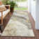 Machine Washable Indoor/Outdoor Cinead ACN1709 Gold Rug
