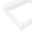 Full Size Montessori Floor Bed With High Security Barrier & Door, White-97791978-97791979