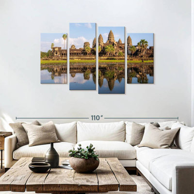 Adella Angkor Wat Reflection