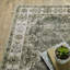 Tapis vert / gris / beige lavable à la machine Houtz-2104725824