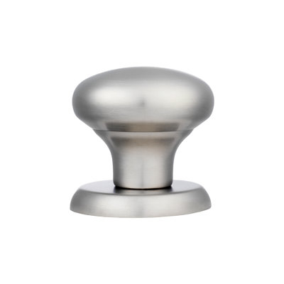 Ortie Round Centre Door Knob On Concealed Round Rose