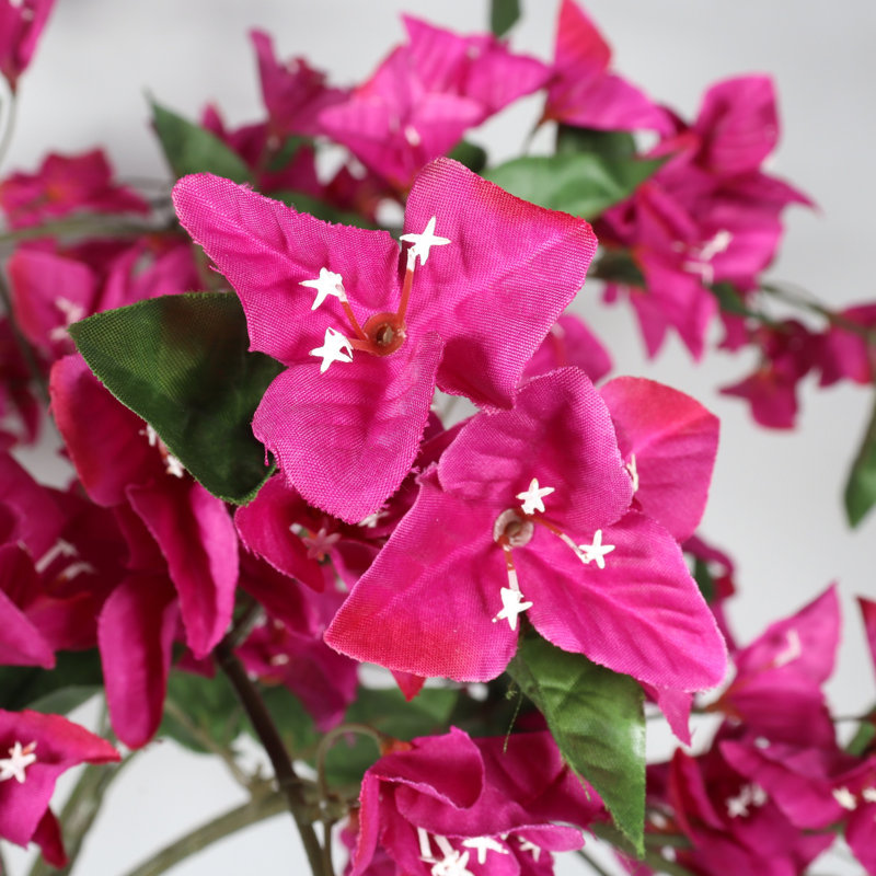 Bougainvillée artificiel 72 po en pot