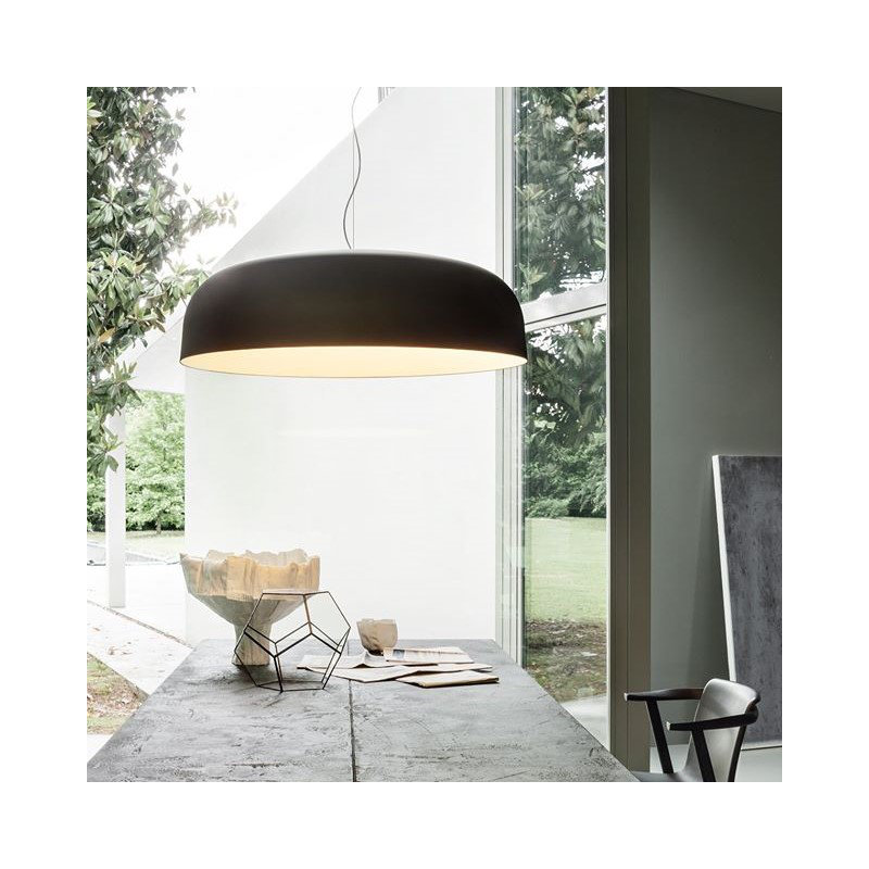 Canopy 1 - Light Pendant, Bronze, 8.25" H x 23.6" W x 23.6" D