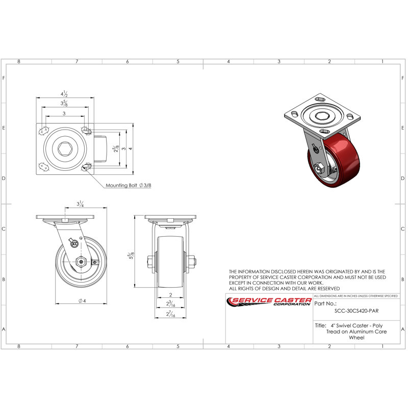 GWHC00001P NSS Enterprises roulettes pivotantes - 2022 ABLT 2000 remplacement de roulettes - SCC