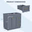 Meuble-lavabo simple 36 po sans lavabo Modern