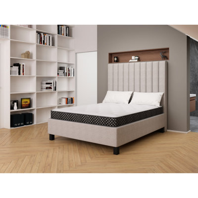 Firm Twin Xl Mattress 6" - Foam With Gel Memory For Reduced Discomfort. Hd Support Durability. -wicking Cover. Made In A Restorative Sleep. Long-term Use. Breathable Stretch Knit