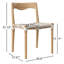 Chaise d'appoint Aruna en beige / crème