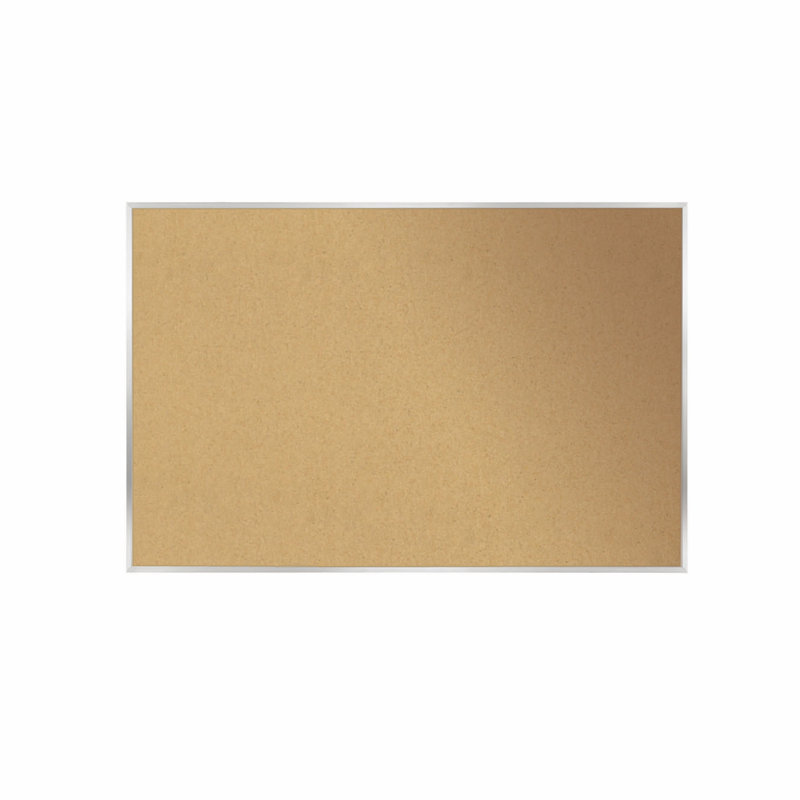 Ghent Wall Mounted Bulletin Board, 36.5" H x 60.47" W x 0.57" D