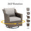 Fauteuil oscillant d'extérieur Tya-2036572418