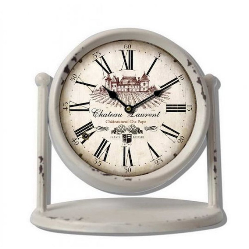 Horloge de table chateau laurent, chateauneuf du pape