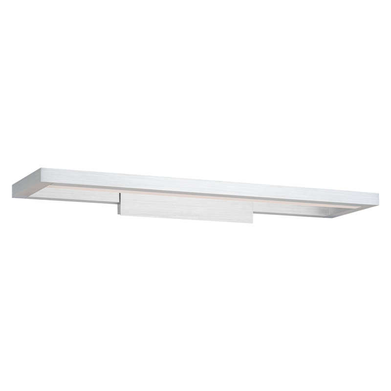 Dimmable LED Bath Bar, Brushed Aluminum, 3500K