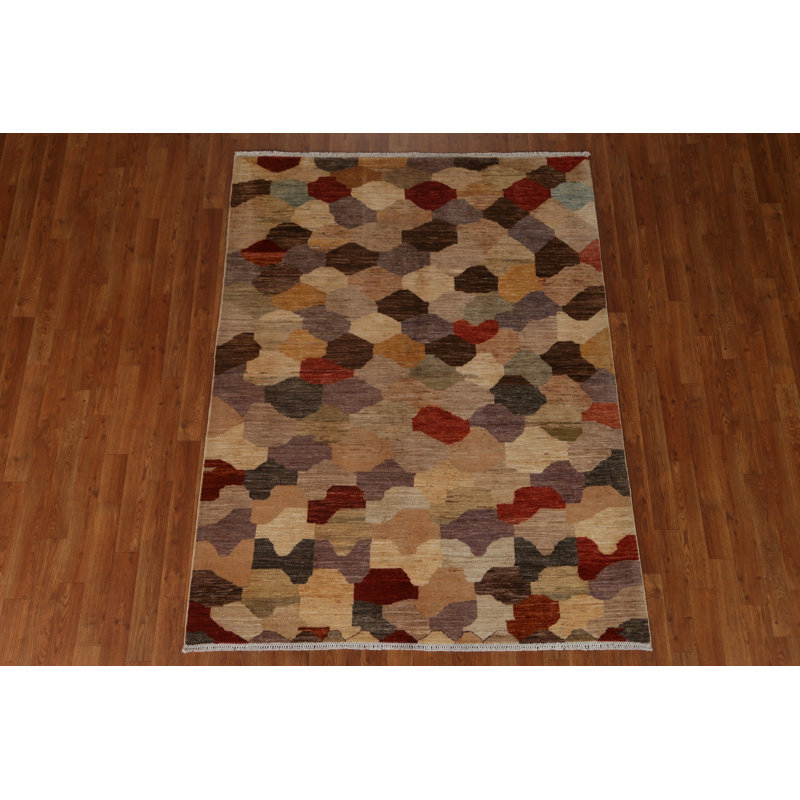 Tapis moderne All-Over Gabbeh 5 x 6