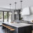 Essence 60-watt 10 In. 1-light Brushed Nickel Pendant Light With Bowl Shaped Clear Glass Shade-106721627