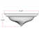 3 - Light 15.25" Simple Bowl Flush Mount