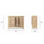 Armoire de rangement d'appoint 48 po Rowan