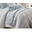Saltwater Duvet Set – White & Pale Blue Cotton | 1 Duvet Cover + Euro Shams | Inserts Not Included-1100147564
